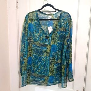 Chico's Silk Tunic - Size XL/16